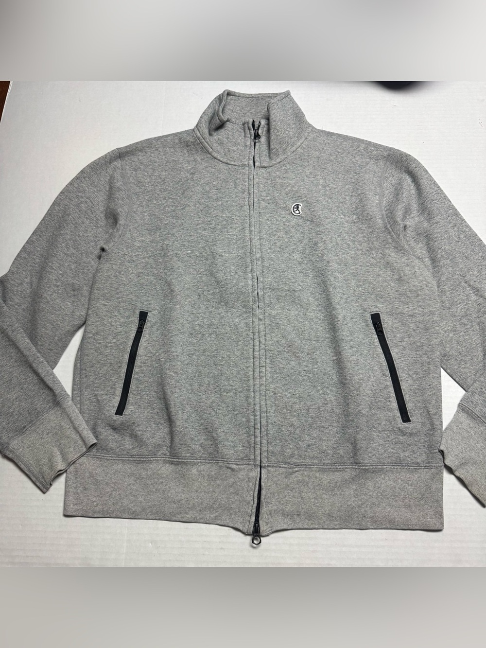 Todd Snyder x Champion Processed Sportswear Full Zip Mock Neck Sweatshirt Sz: L